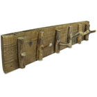 Kapstok 60x15 cm gemengd gerecycled hout