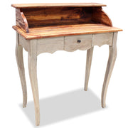 Schrijftafel 80x40x92 cm massief mahoniehout