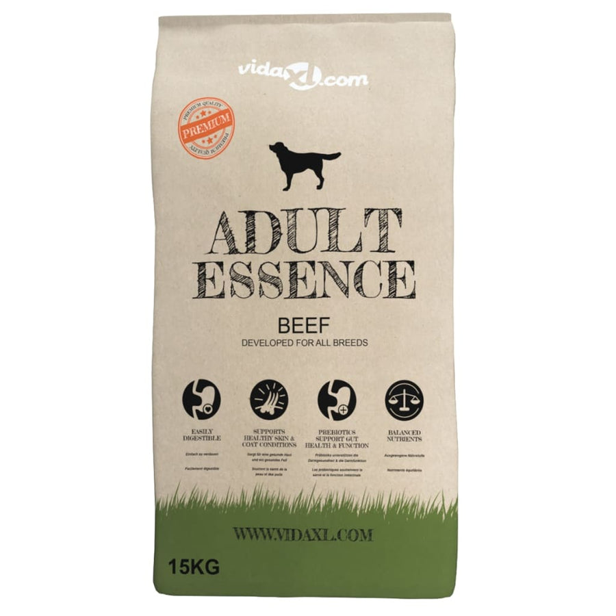 Premium Hondenvoer Droog Adult Essence Beef 15 kg Rundvlees