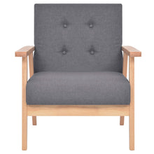 Fauteuil Stof Donkergrijs