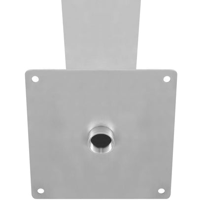 Zwembadfontein 64X30X52 Cm Roestvrij Staal Zilverkleurig