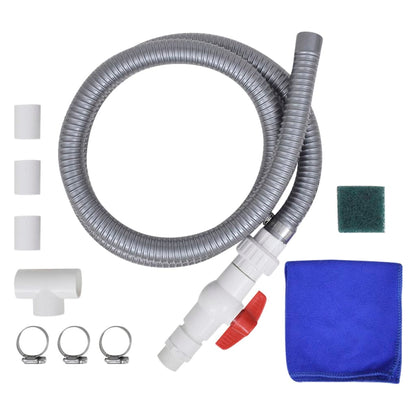 Zwembadfontein 64X30X52 Cm Roestvrij Staal Zilverkleurig