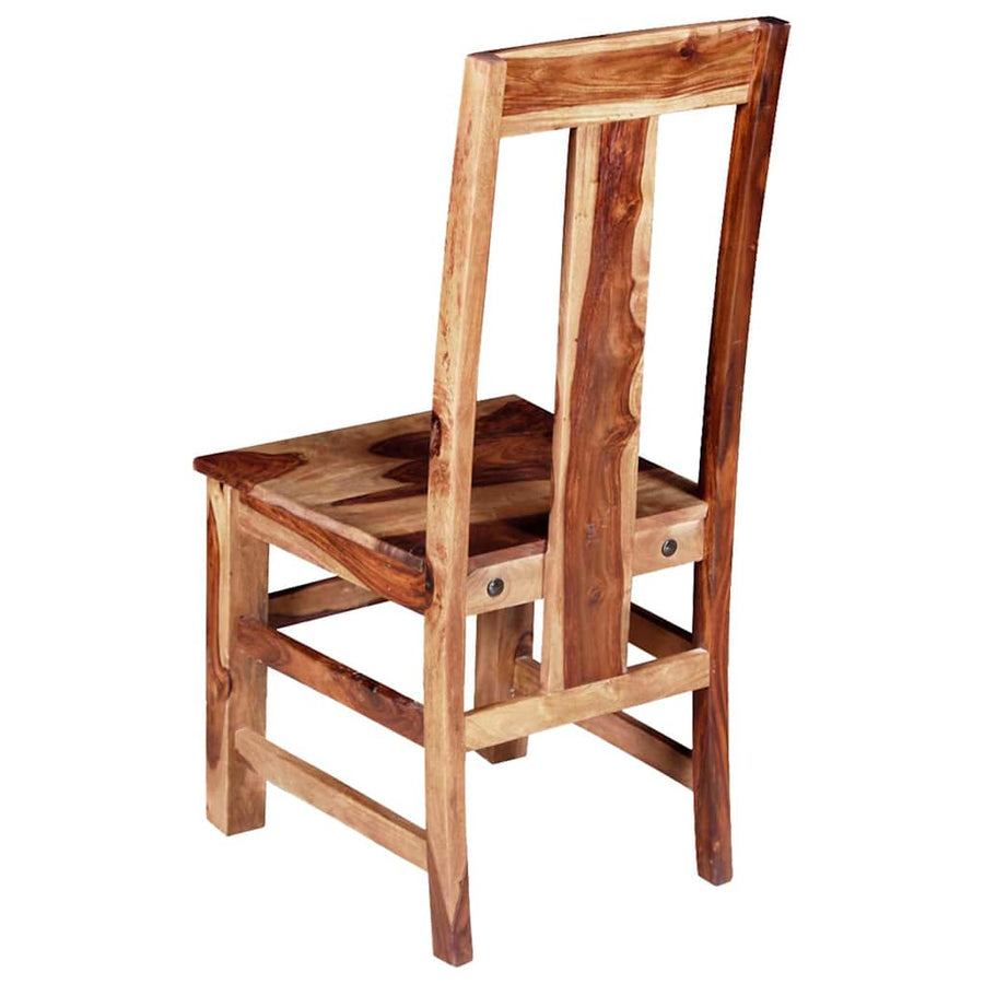Eetkamerstoelen 6 st massief hout