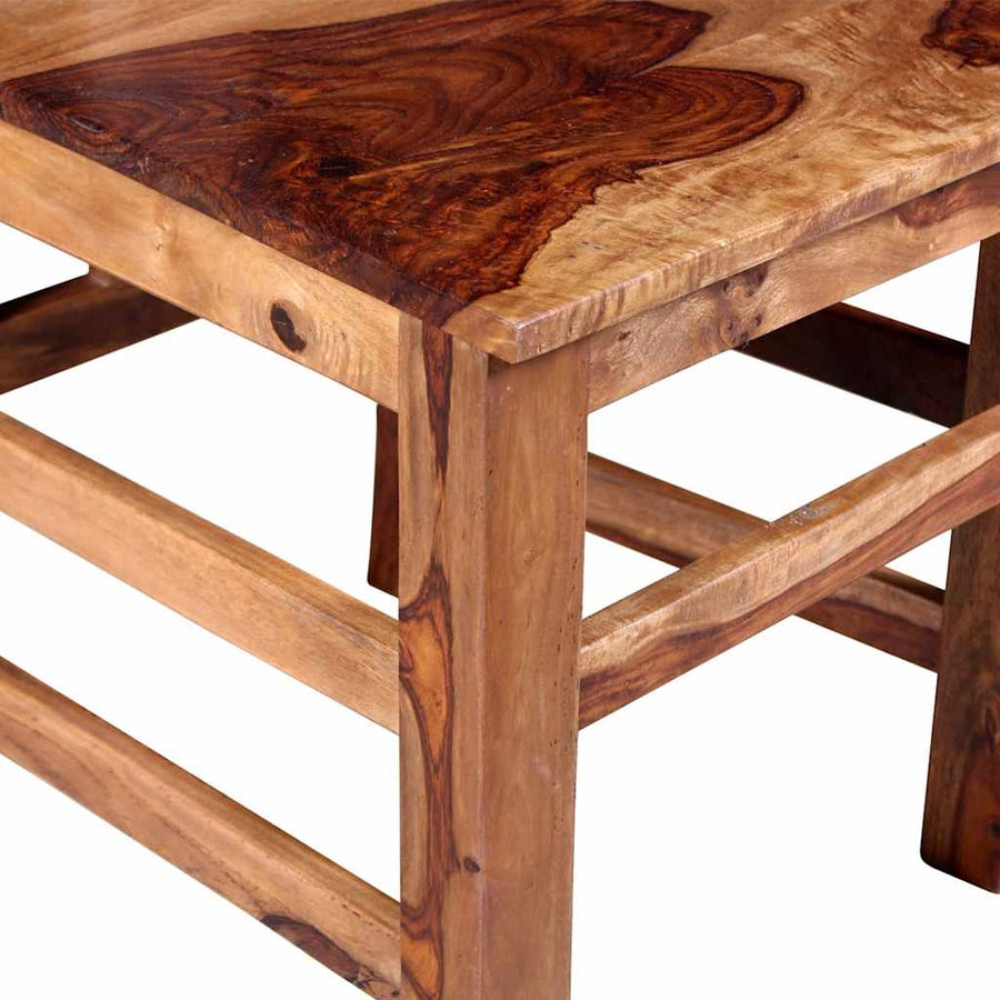 Eetkamerstoelen 6 st massief hout