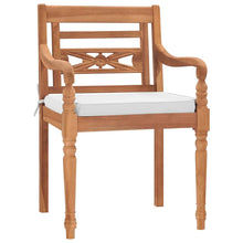 Stoelen Batavia Met Kussens Massief Teakhout 2