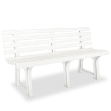 Tuinbank 45,5 Cm Kunststof Wit