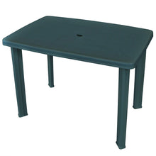 Tuintafel Kunststof 101 x 68 x 72 cm Groen