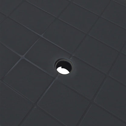 Tuintafel Kunststof 101 x 68 x 72 cm Antraciet