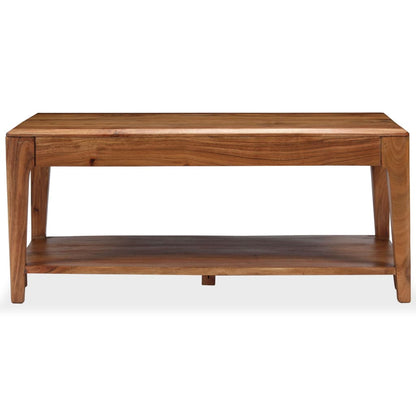 Salontafel 88x50x38 cm massief hout