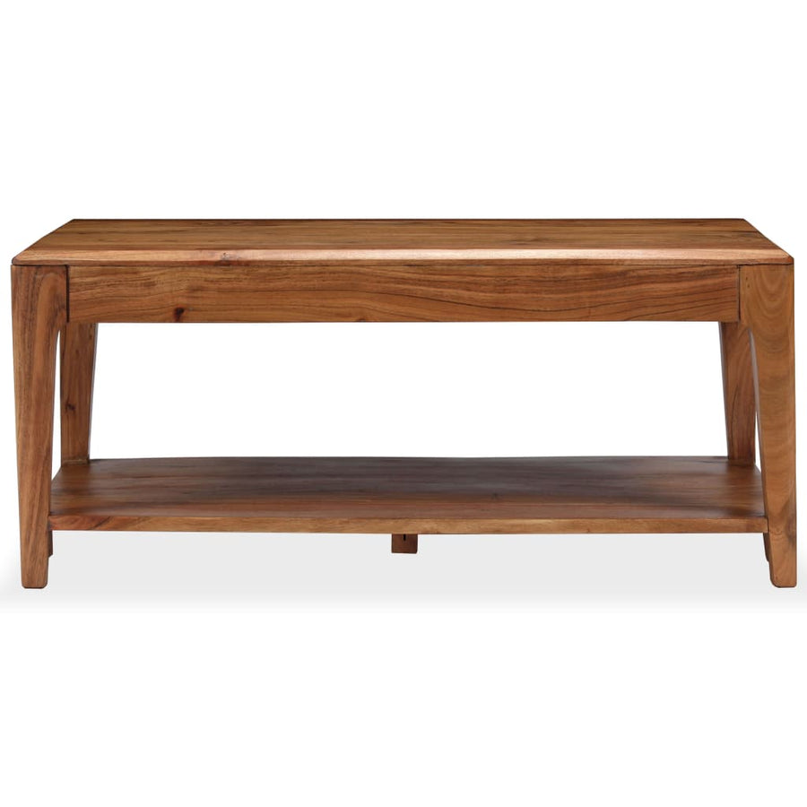 Salontafel 88x50x38 cm massief hout