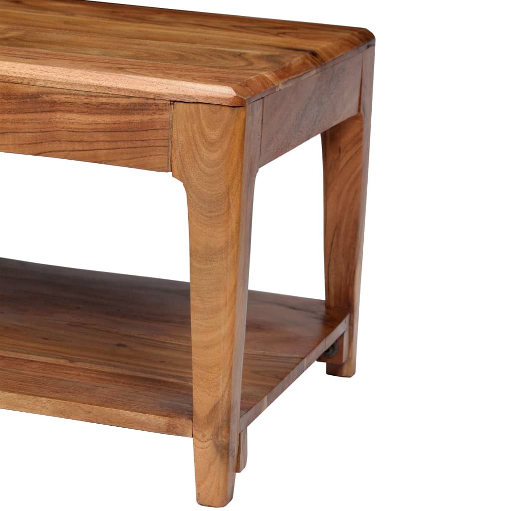 Salontafel 88x50x38 cm massief hout