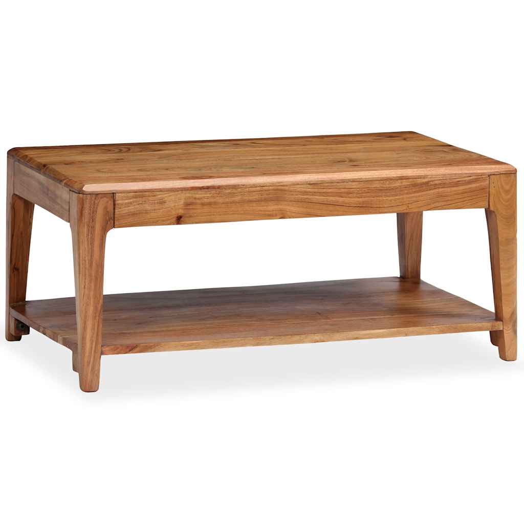 Salontafel 88x50x38 cm massief hout
