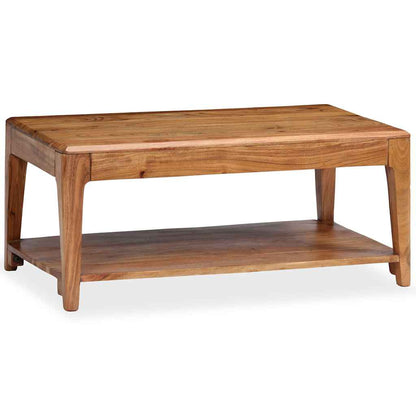 Salontafel 88x50x38 cm massief hout