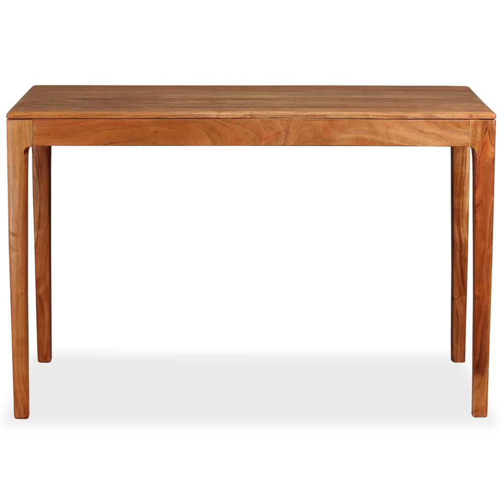 Eettafel 118x60x76 cm massief hout