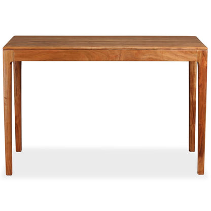 Eettafel 118x60x76 cm massief hout