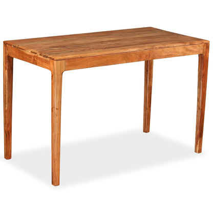 Eettafel 118x60x76 cm massief hout