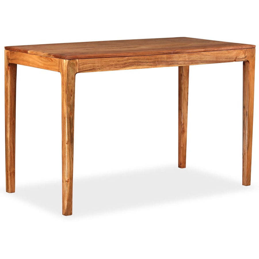 Eettafel 118x60x76 cm massief hout