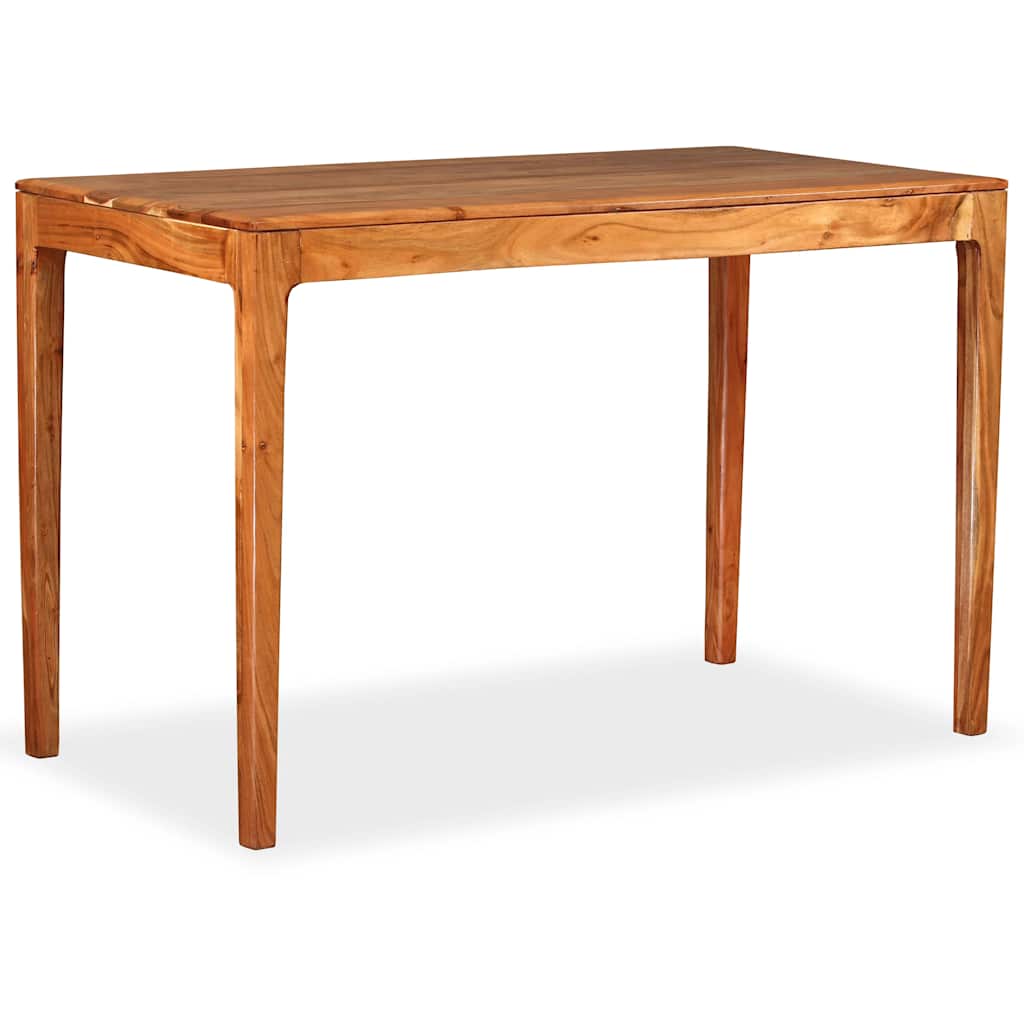 Eettafel 118x60x76 cm massief hout
