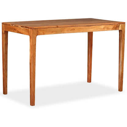 Eettafel 118x60x76 cm massief hout