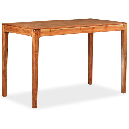 Eettafel 118x60x76 cm massief hout