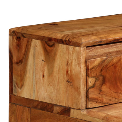 Schrijftafel met lades 88x50x90 cm massief hout