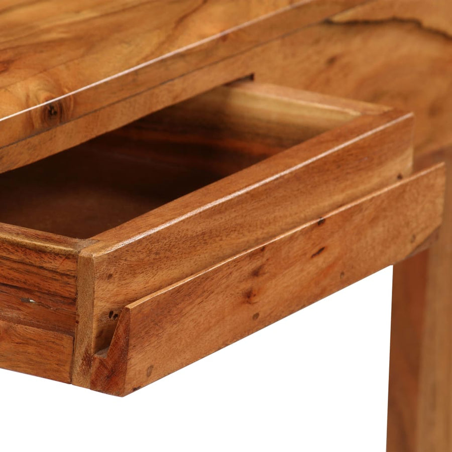 Schrijftafel met lades 88x50x90 cm massief hout