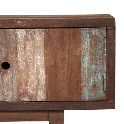 Tv-meubel vintage stijl 118x30x40 cm massief acaciahout
