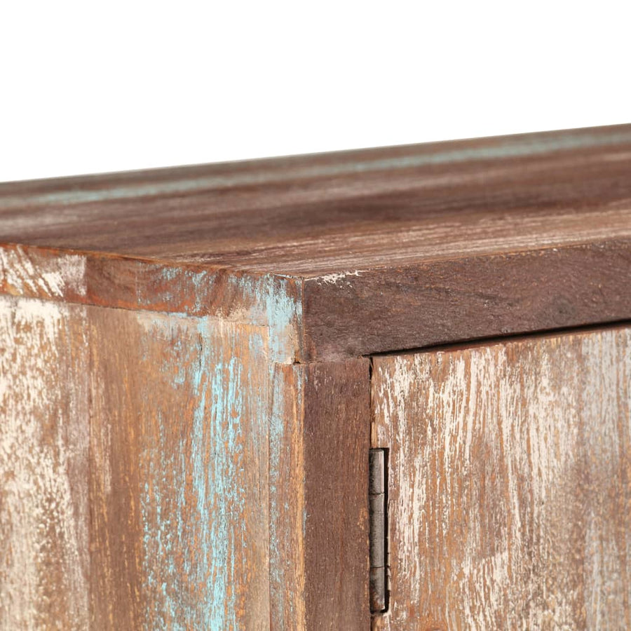 Tv-meubel vintage stijl 118x30x40 cm massief acaciahout