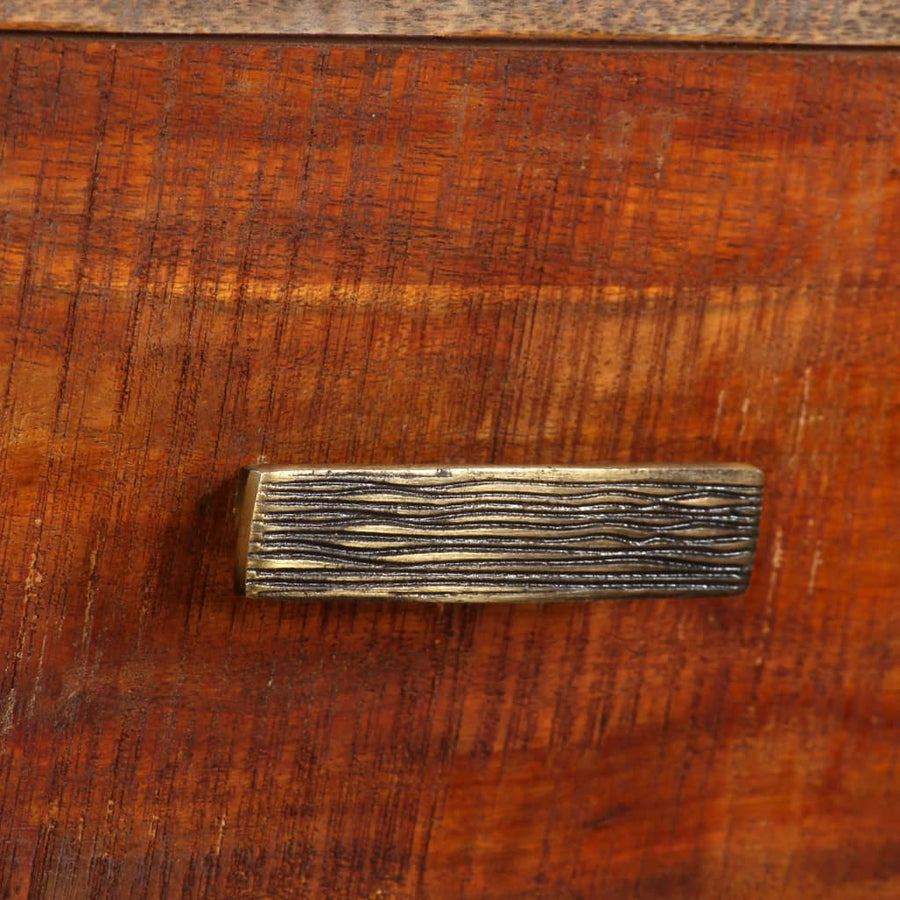 Tv-meubel vintage 118x30x40 cm massief hout