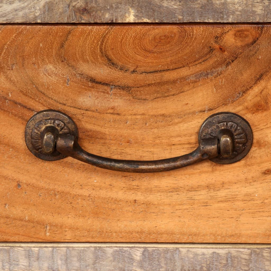 Tv-meubel vintage 118x30x40 cm massief hout