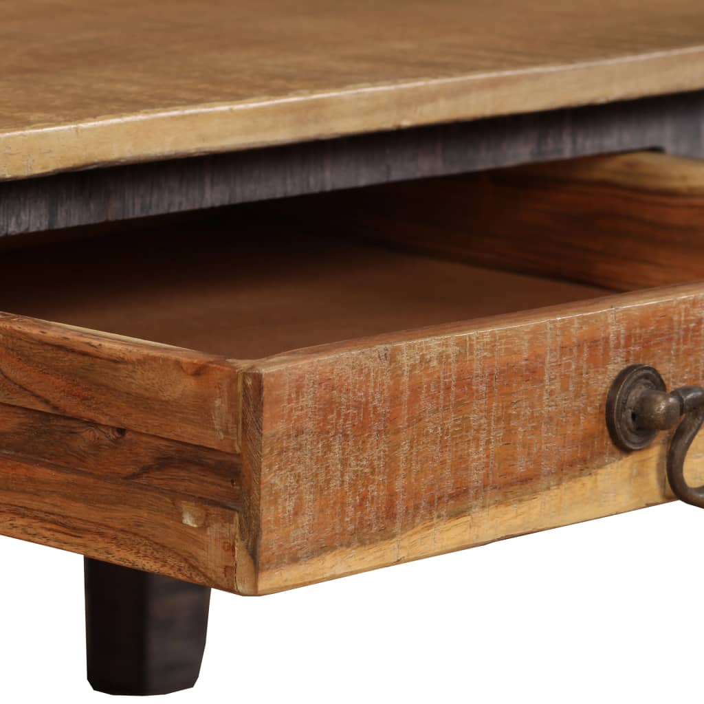 Salontafel vintage stijl 118x60x40 cm massief hout