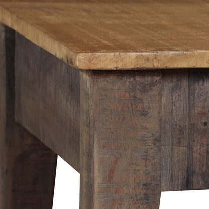 Salontafel vintage stijl 118x60x40 cm massief hout