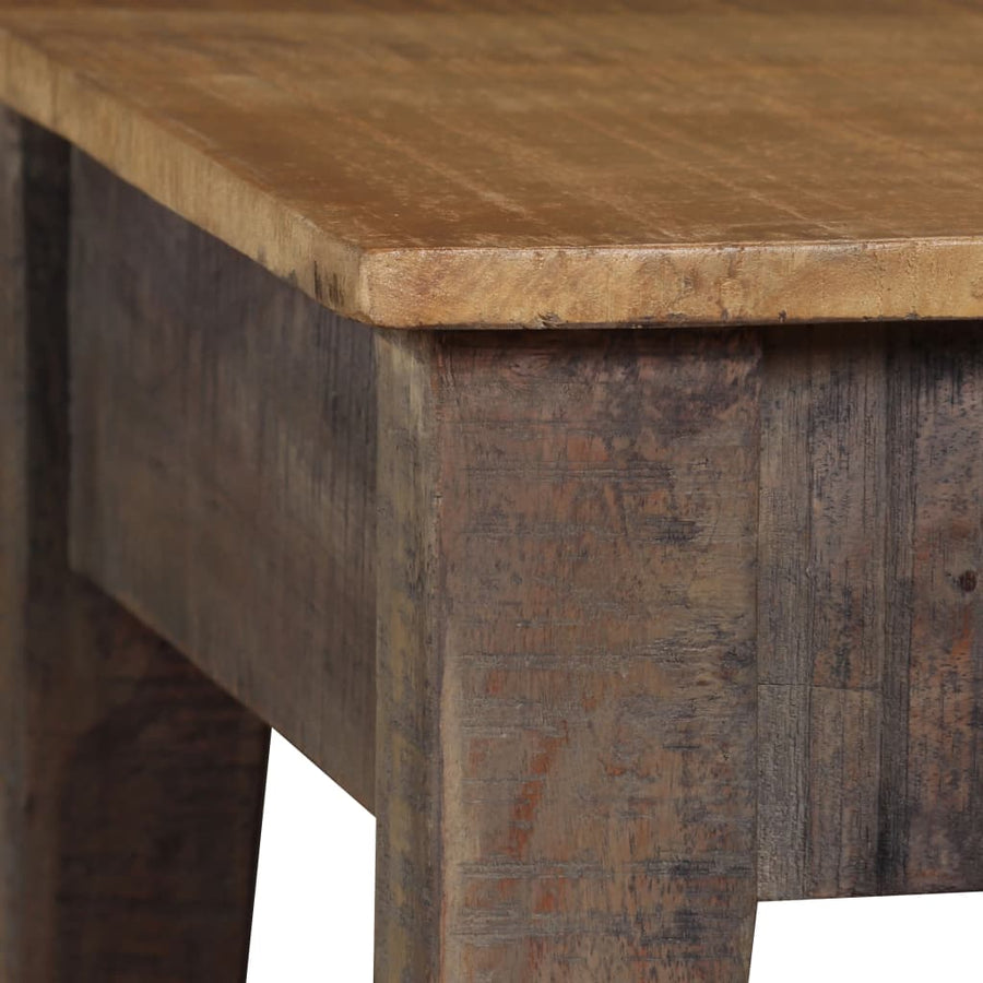 Salontafel vintage stijl 118x60x40 cm massief hout