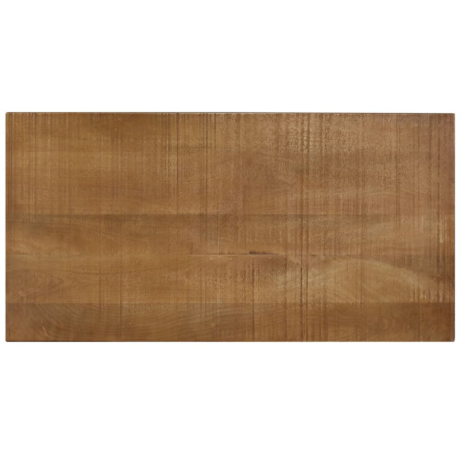 Salontafel vintage stijl 118x60x40 cm massief hout