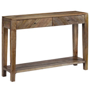 Wandtafel 118x30x80 cm massief mangohout