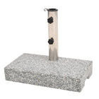 Parasolvoet rechthoekig 25 kg graniet 45x25x38,5 cm