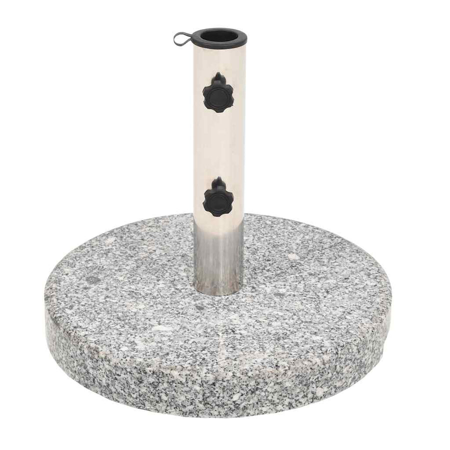 Parasolvoet Rond Graniet 1 20 kg Grijs