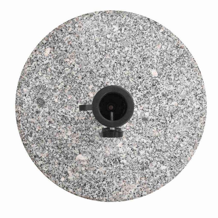 Parasolvoet Rond Graniet 1 20 kg Grijs