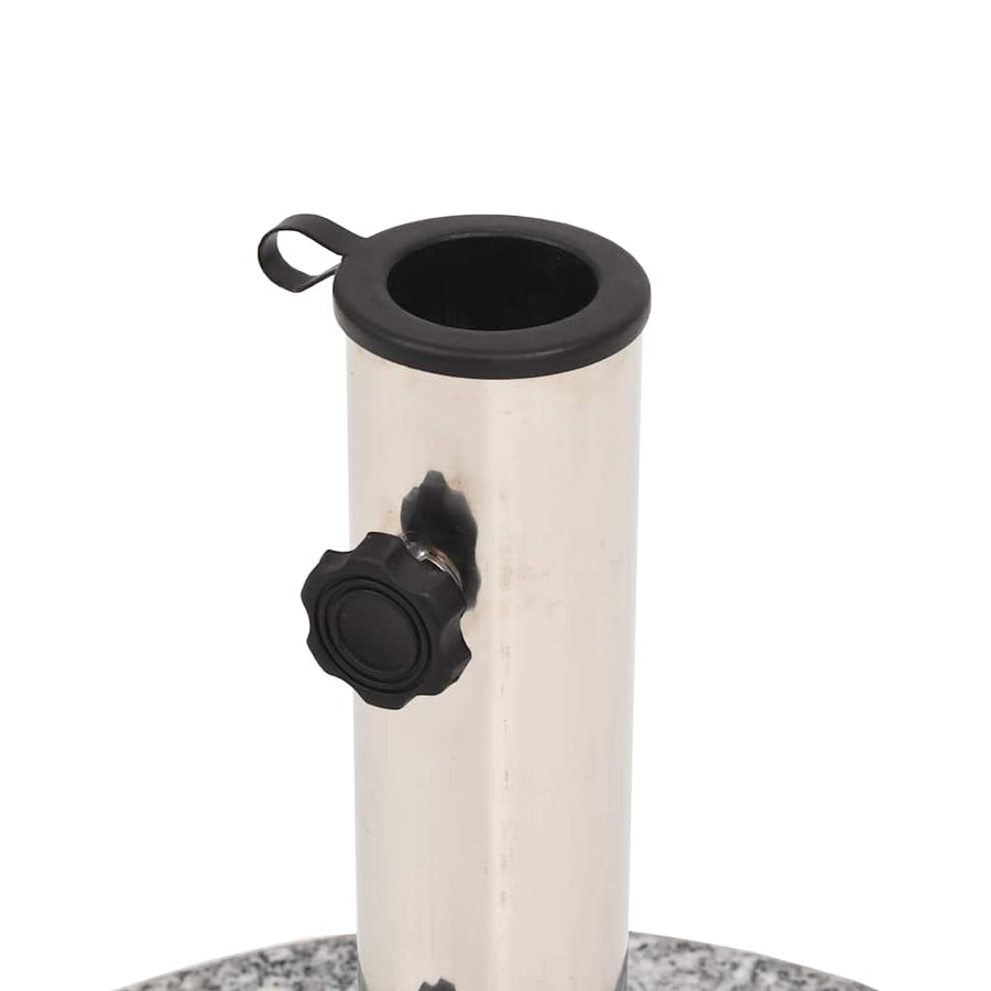 Parasolvoet Rond Graniet 1 20 kg Grijs