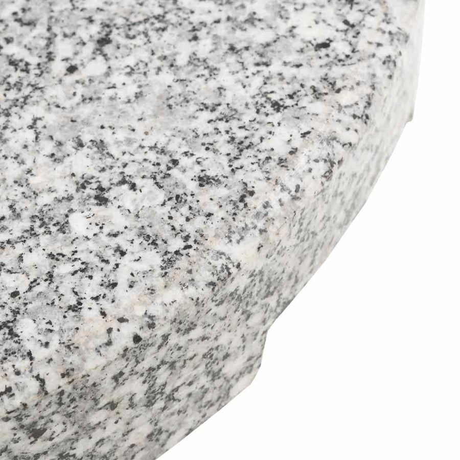 Parasolvoet Rond Graniet 1 20 kg Grijs