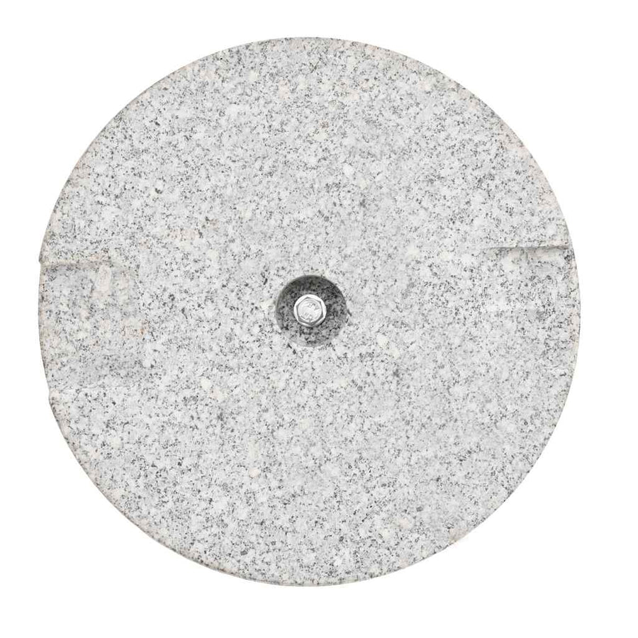 Parasolvoet Rond Graniet 1 20 kg Grijs