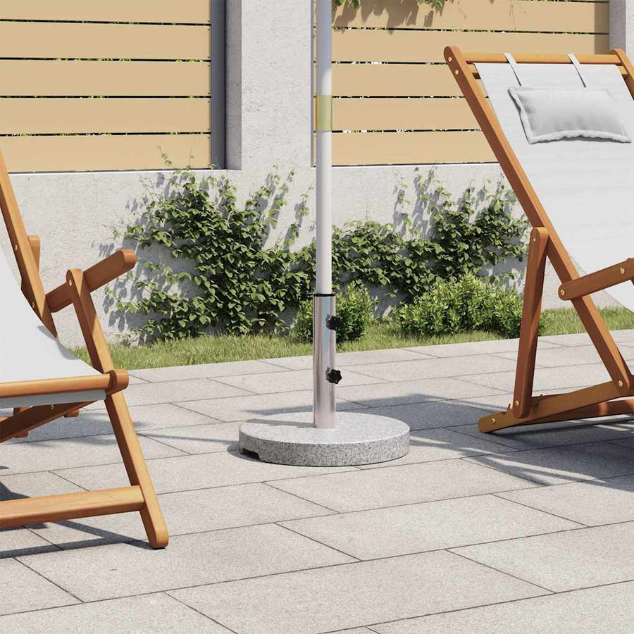 Parasolvoet Rond Graniet 1 20 kg Grijs