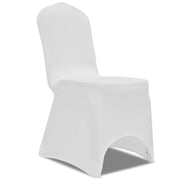 Stoelhoezen stretch wit 100 stuks