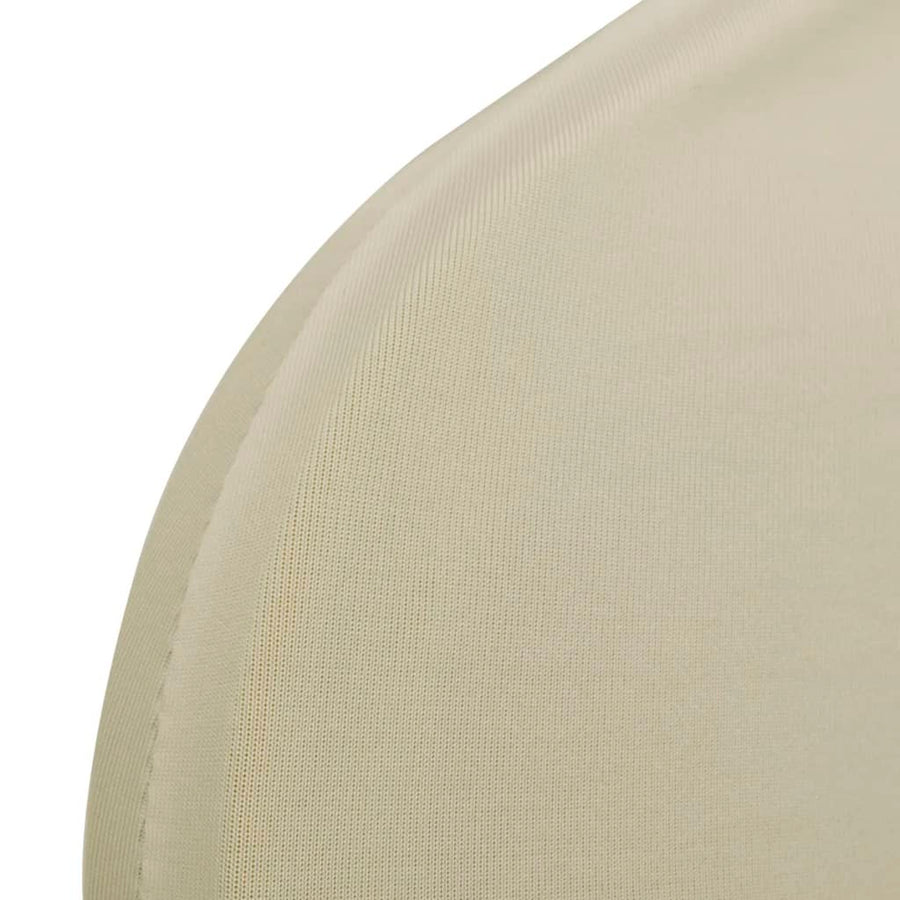 Stoelhoezen Stretch St Crème
