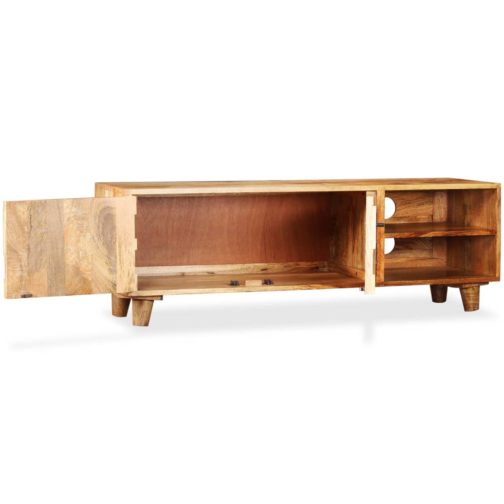 Tv-Meubel 118X35X40 Cm Massief Mangohout