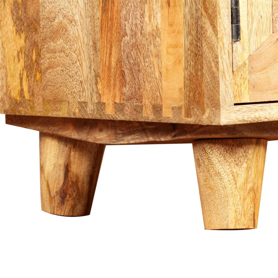 Tv-Meubel 118X35X40 Cm Massief Mangohout