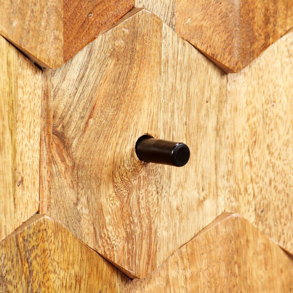 Tv-Meubel 118X35X40 Cm Massief Mangohout