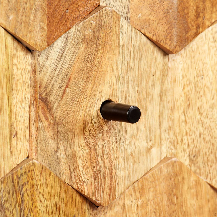 Tv-Meubel 118X35X40 Cm Massief Mangohout