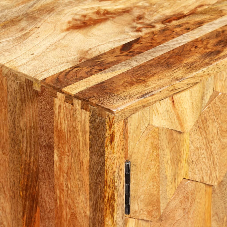 Tv-Meubel 118X35X40 Cm Massief Mangohout