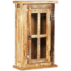 Wandkast 44x21x72 cm massief gerecycled hout